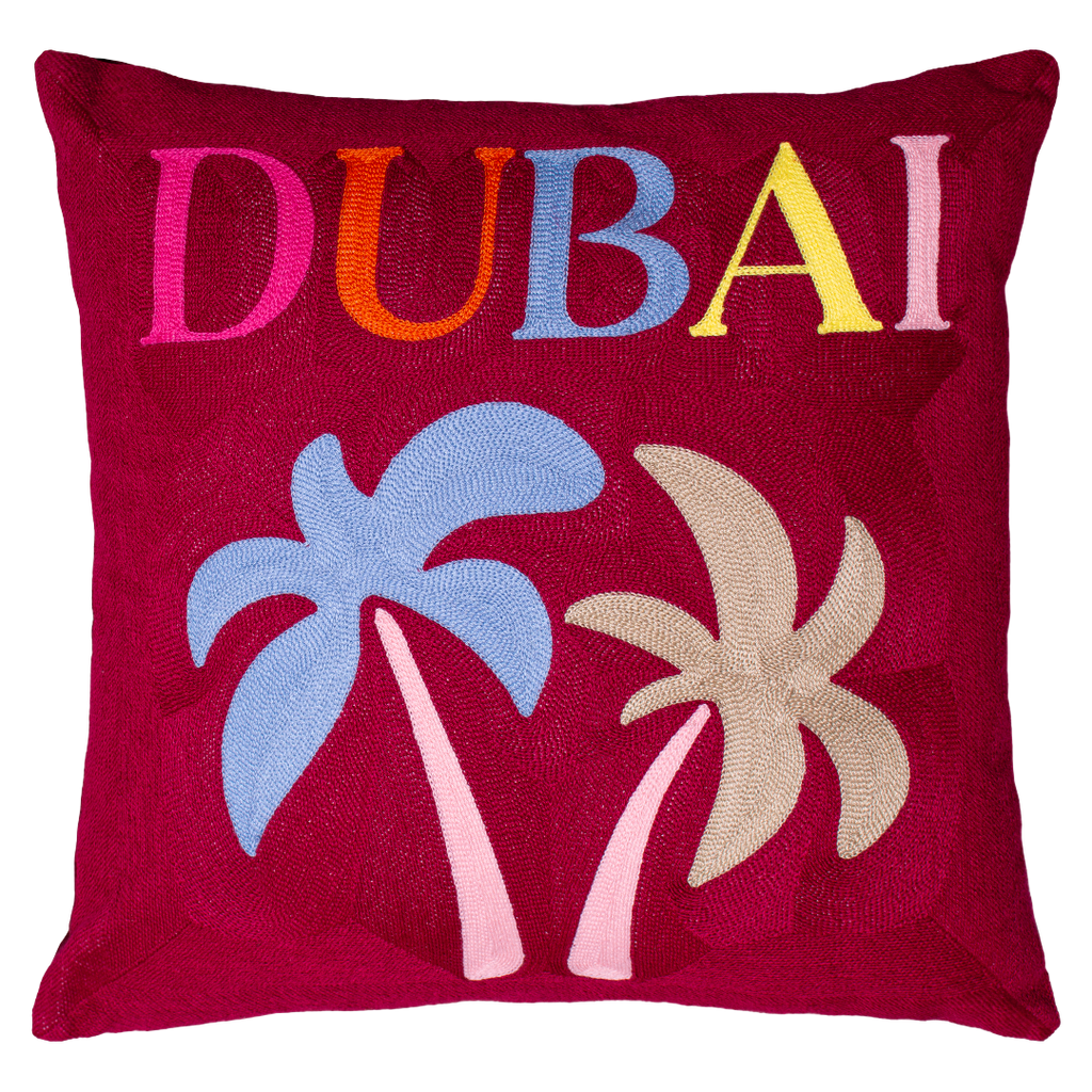 Dubai Needlepoint Cushion 45x45cm