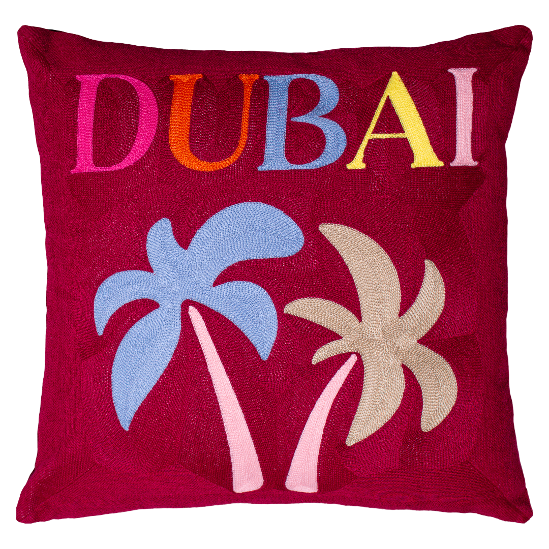 Dubai Needlepoint Cushion 45x45cm