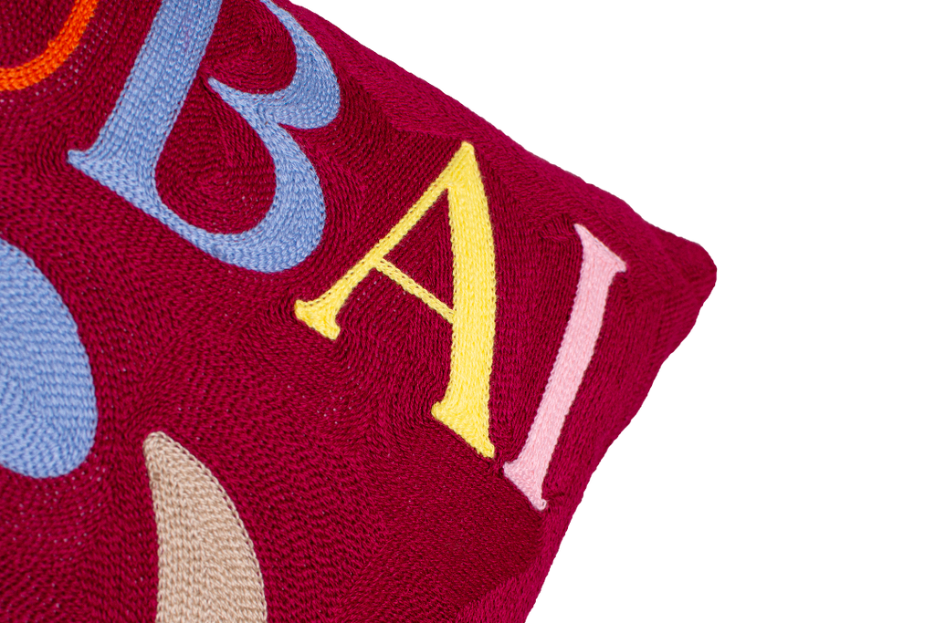 Dubai Needlepoint Cushion 45x45cm