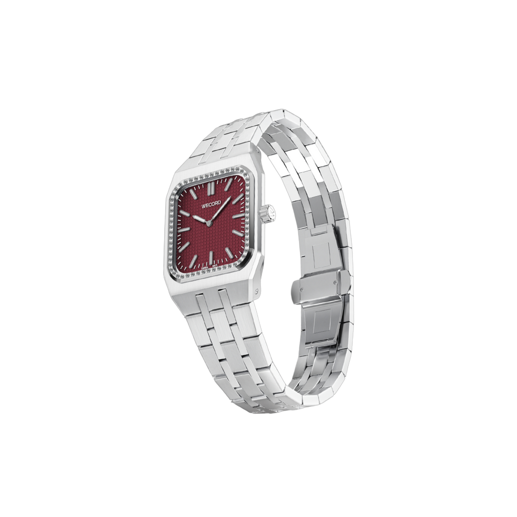 Small Diamond Watch in Stainless Steel