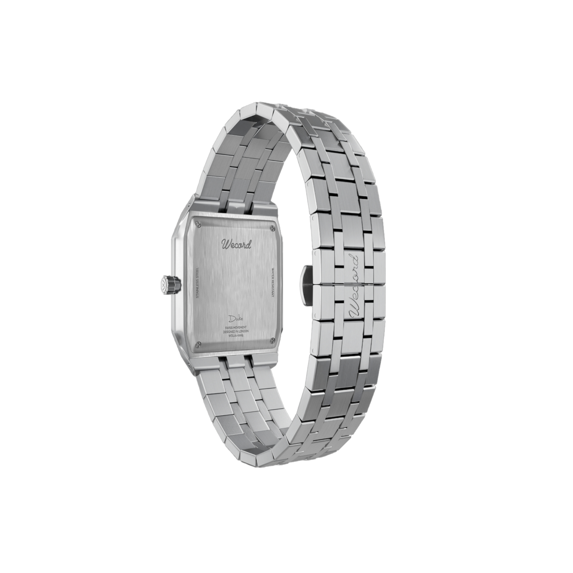 Small Diamond Watch in Stainless Steel