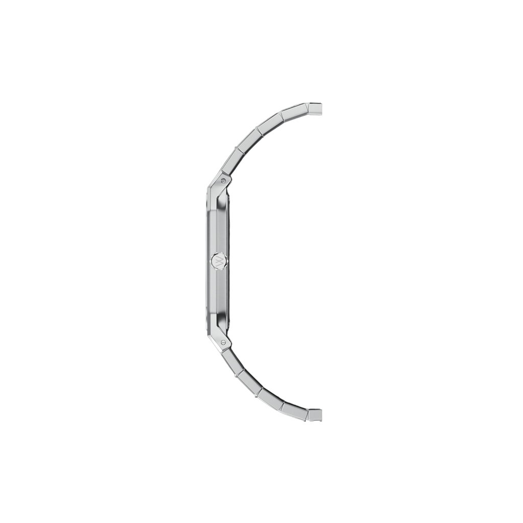 Small Diamond Watch in Stainless Steel