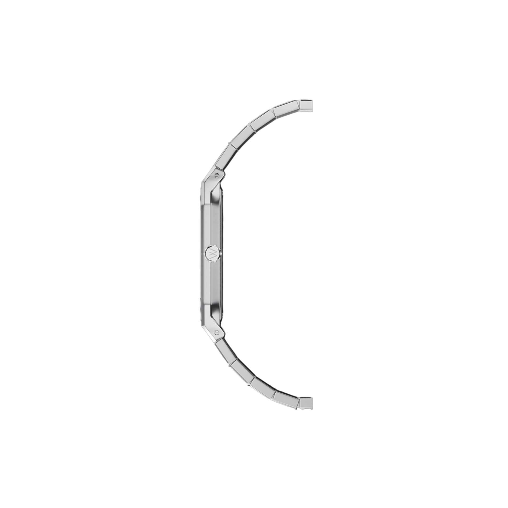 Small Diamond Watch in Stainless Steel