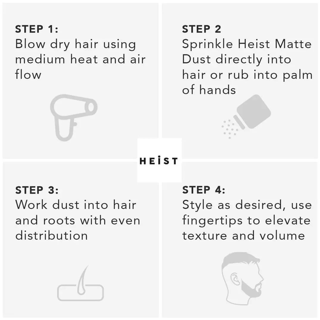 Matte Dust Hair Styling Powder Volume and Dry Texture 20g