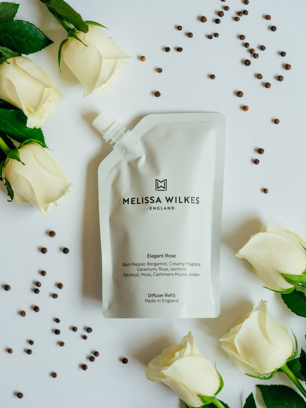 Rose Diffuser Refill with Rattan Reeds