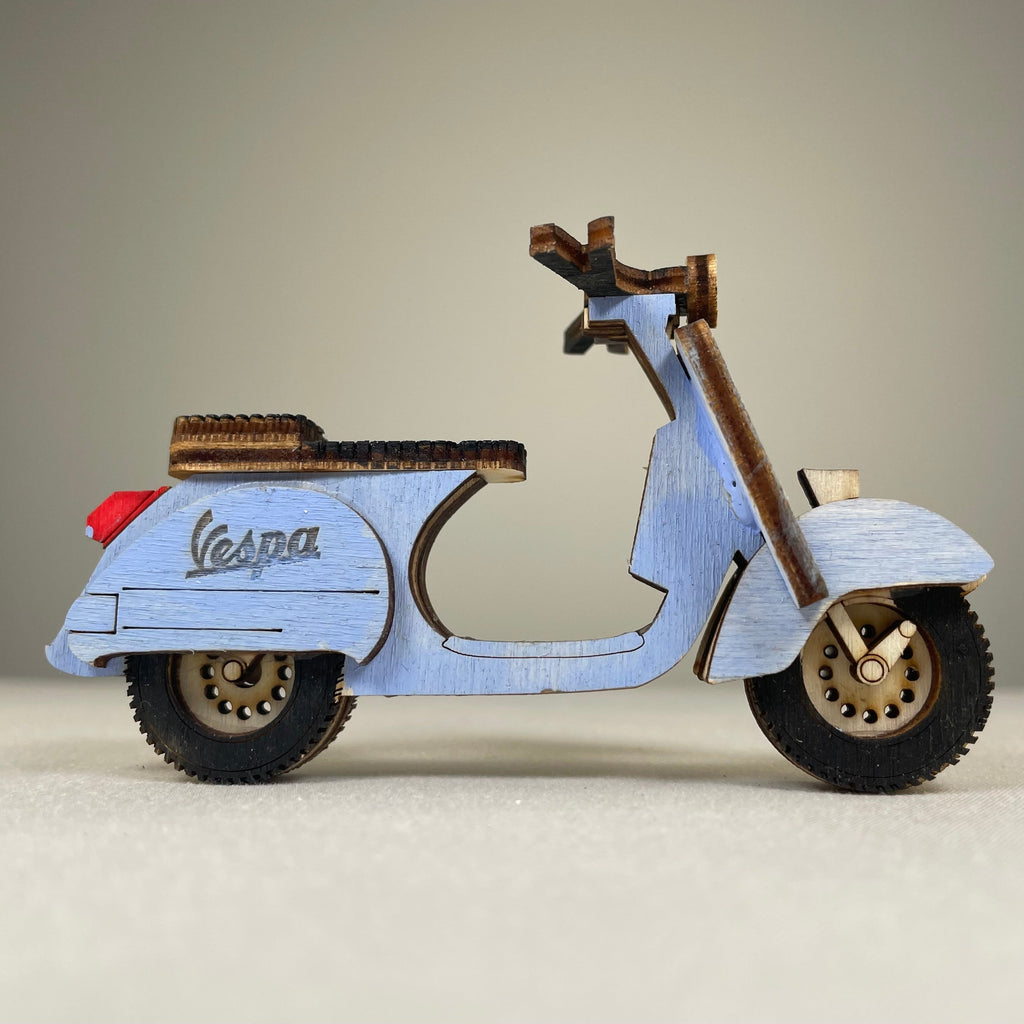 Vespa Ornmanent - Handmade Ornament by Curious Rabbit ®