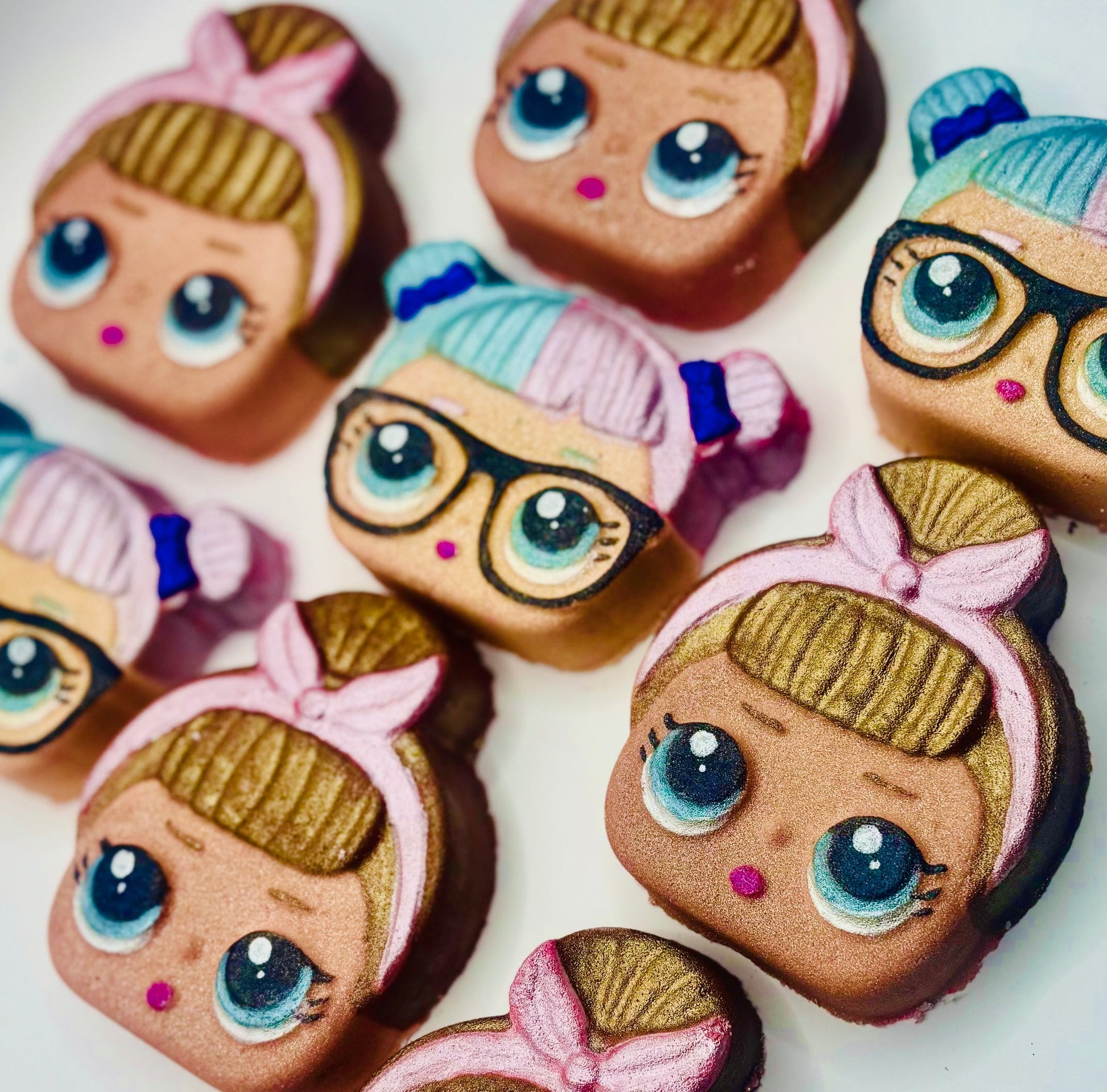 Sugar Bath Bomb Duo with Almond Oil