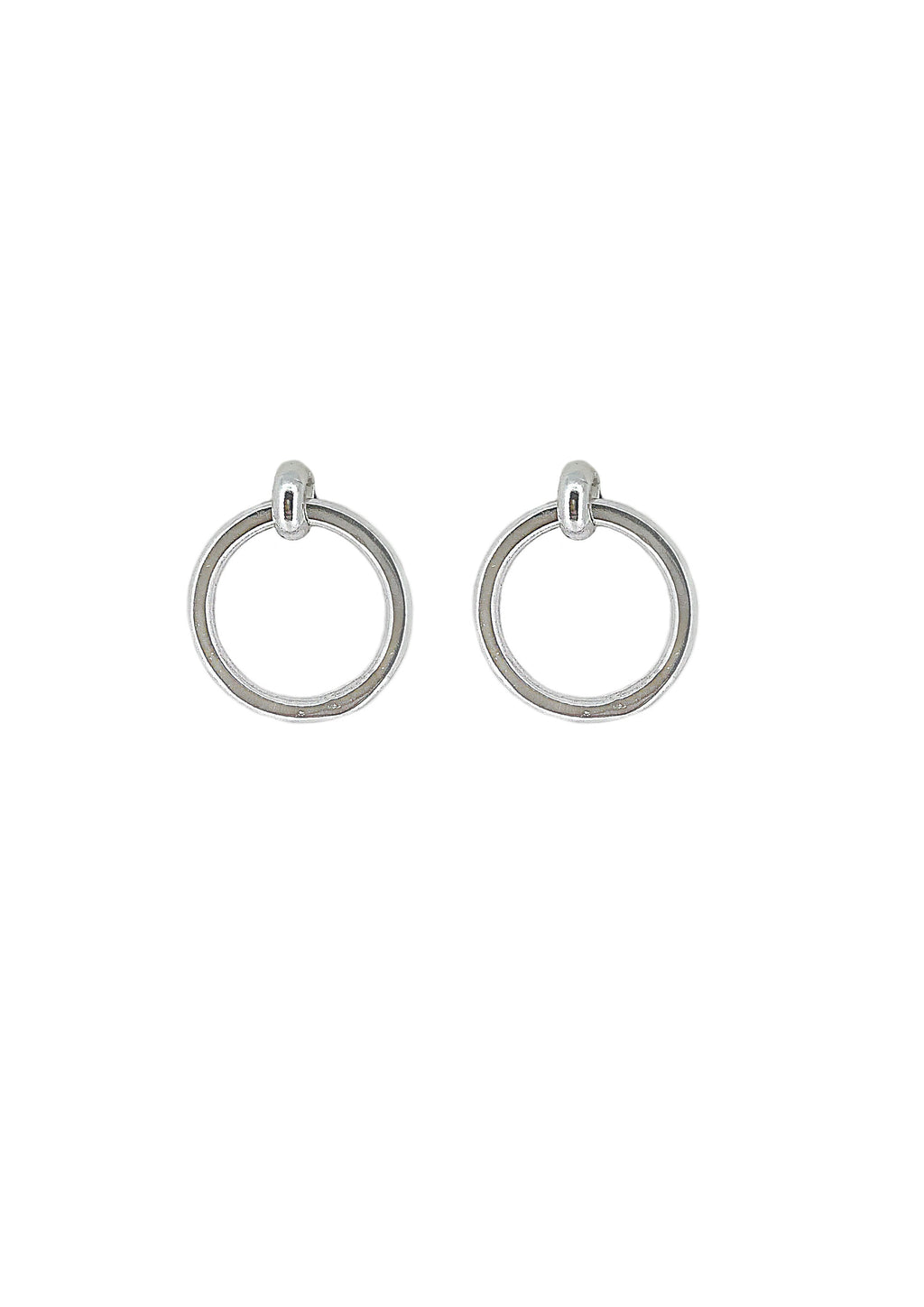 Emma Sterling Silver Hoops