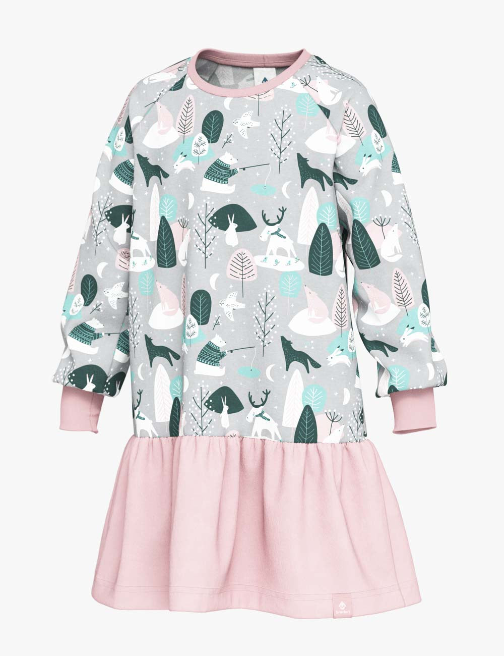 Elora Dress for Girls – Comfortable, Cute & Durable Cotton by Breden at brixbailey.com