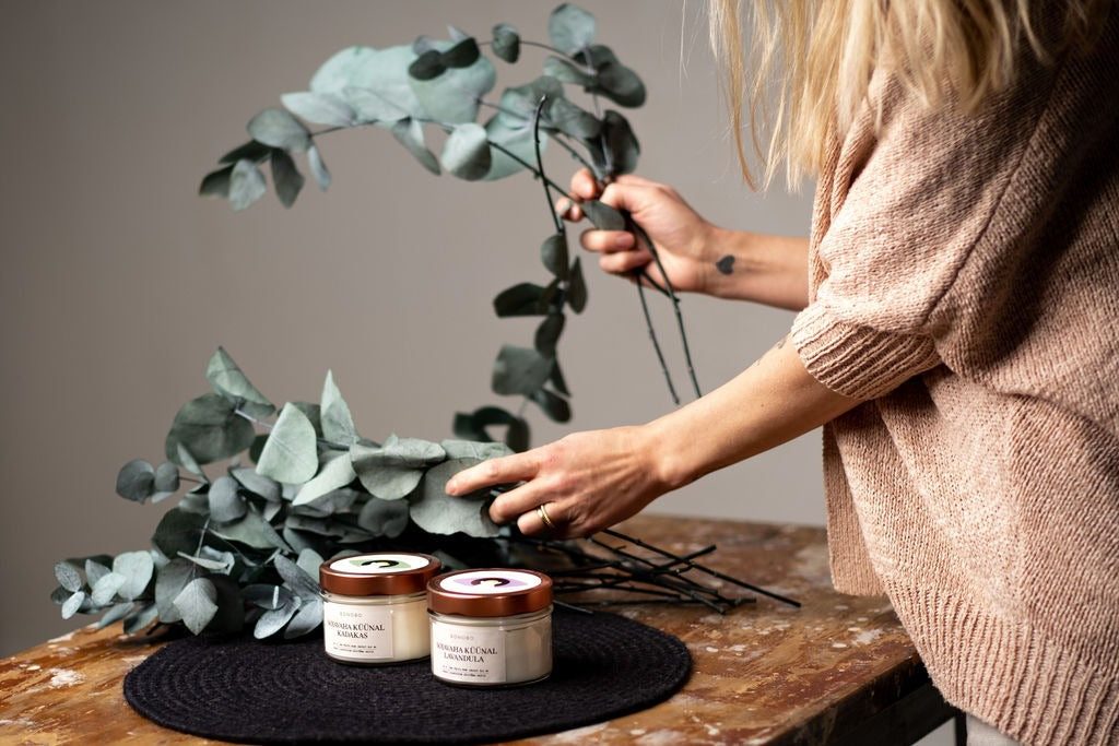 Bonobo's Natural Soy Candles – Lemongrass Essential Oil, Eco-Friendly by BONOBO at www.brixbailey.com