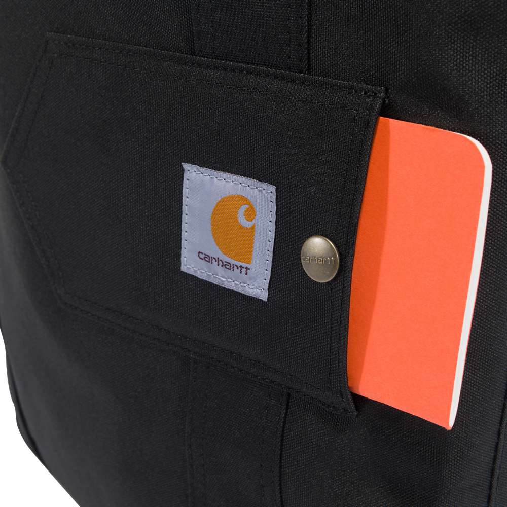 Vertical Open Tote Bag with Water Repellent Finish