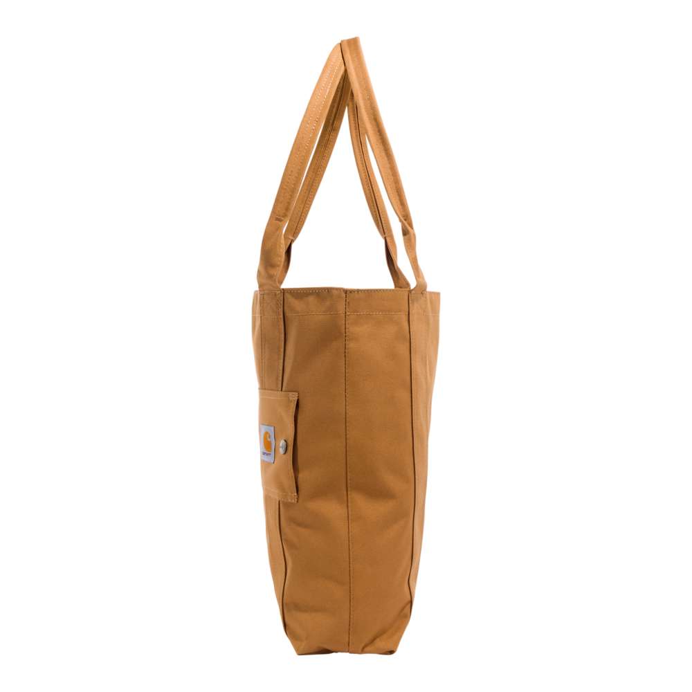 Vertical Open Tote Bag with Water Repellent Finish