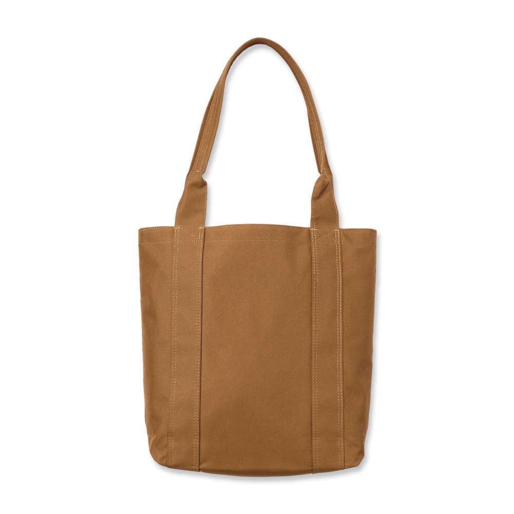 Vertical Open Tote Bag with Water Repellent Finish
