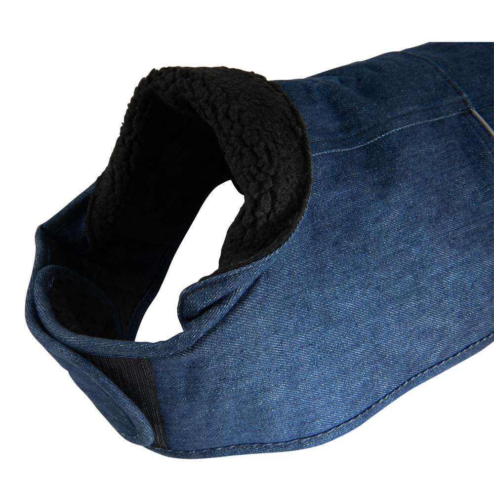 Denim Insulated Dog Chore Coat