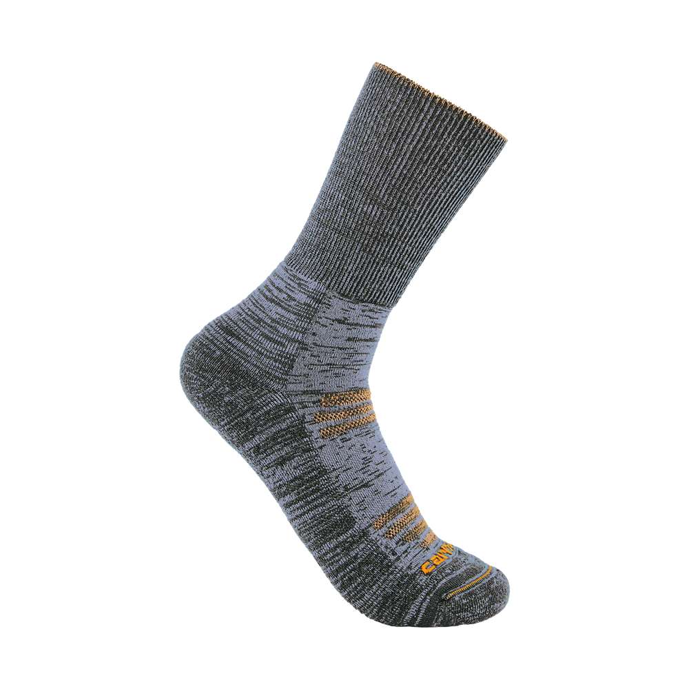 Twin Knit Merino Wool Crew Socks