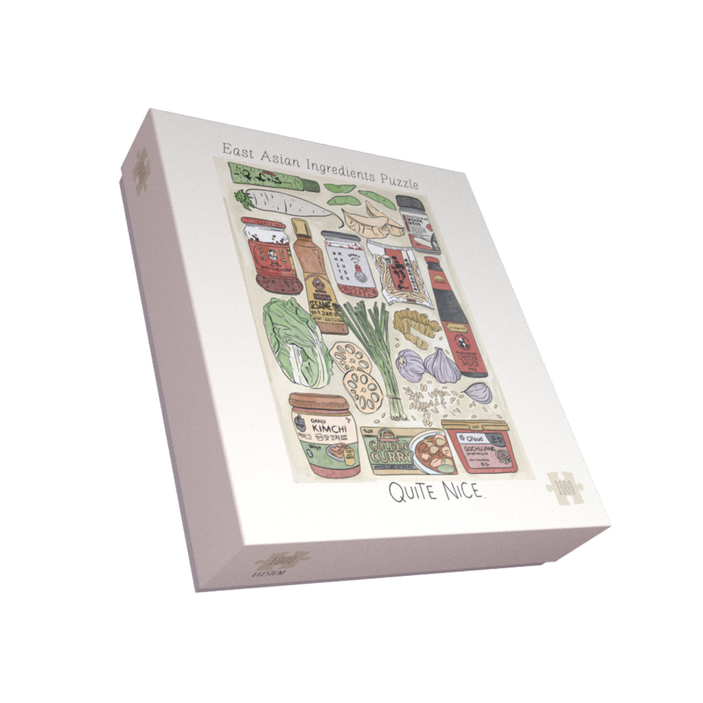 1000 Piece East Asian Ingredient Puzzle