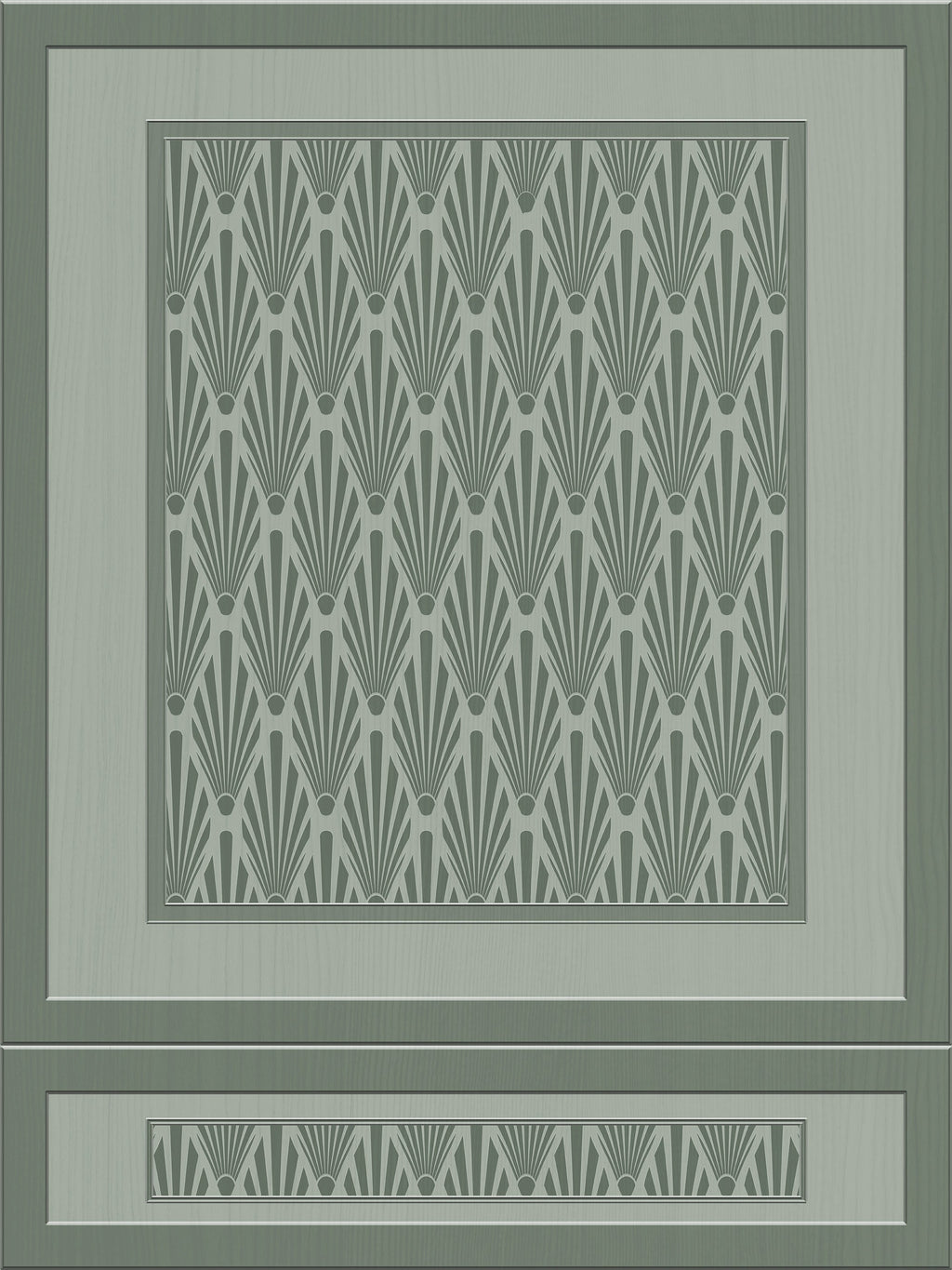 Ecclestone 3D Wood Panelling Wallpaper with Art Deco Pattern