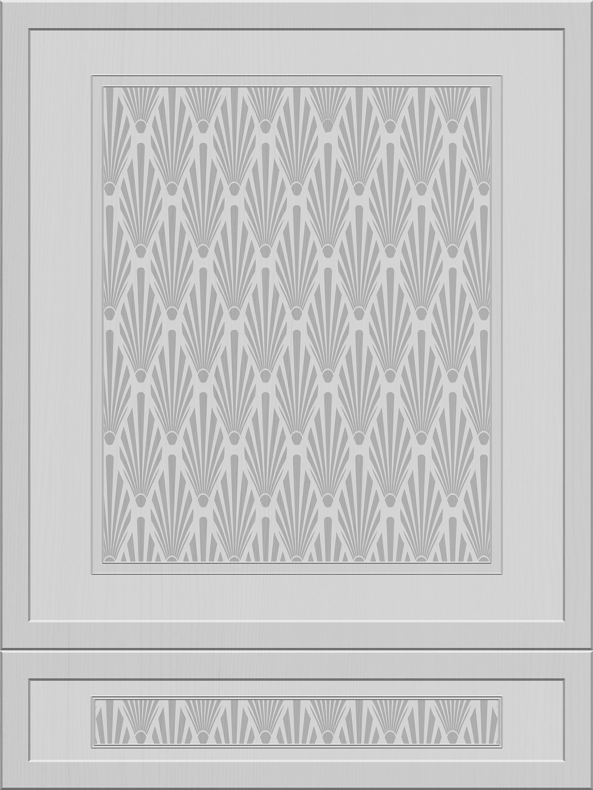 Ecclestone 3D Wood Panelling Wallpaper with Art Deco Pattern
