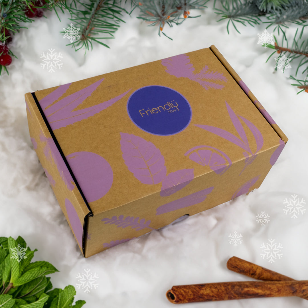 Eco Lifestyle Hamper with Soaps and Bamboo Accessories