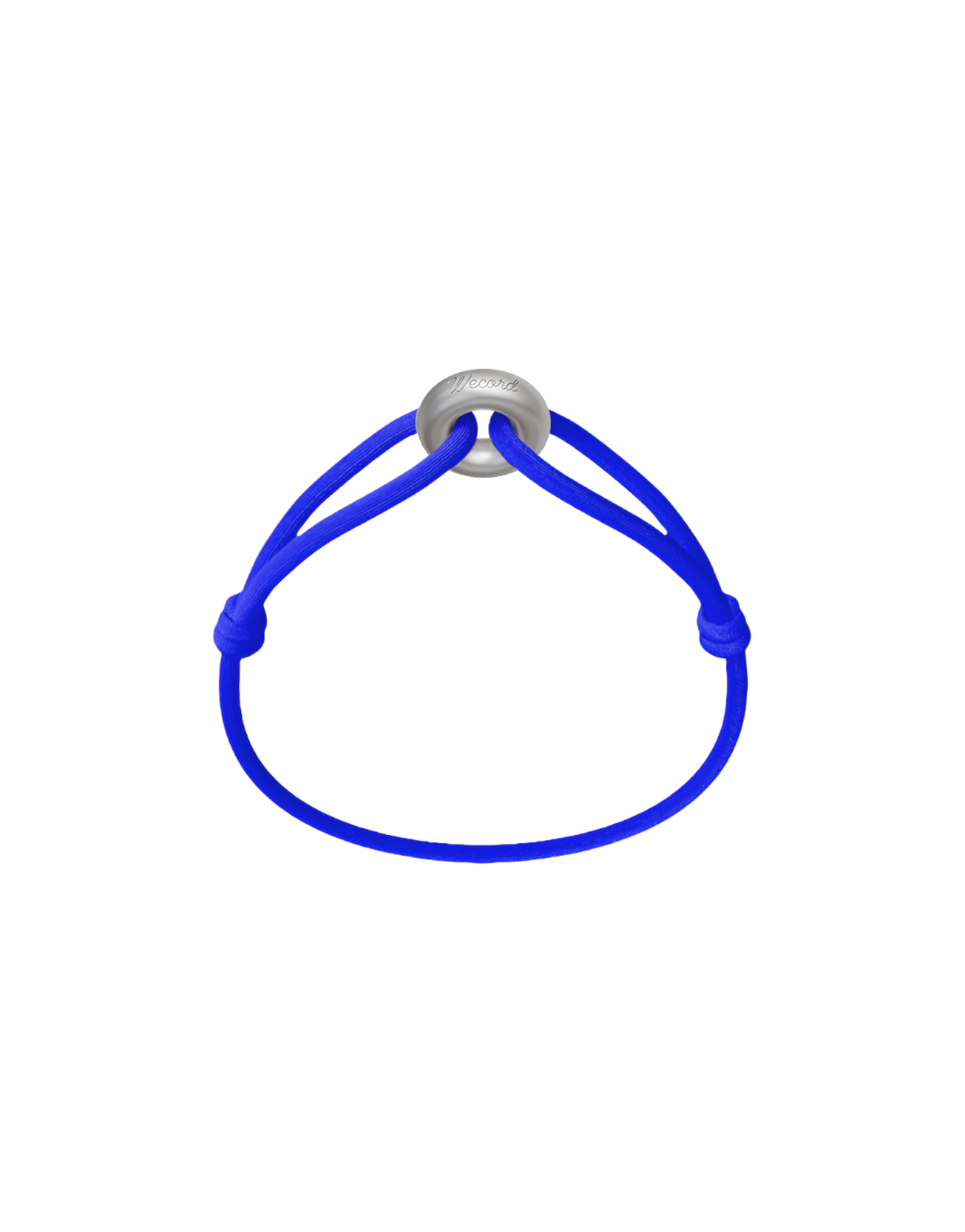 Silver Soho Matte Cord Bracelet