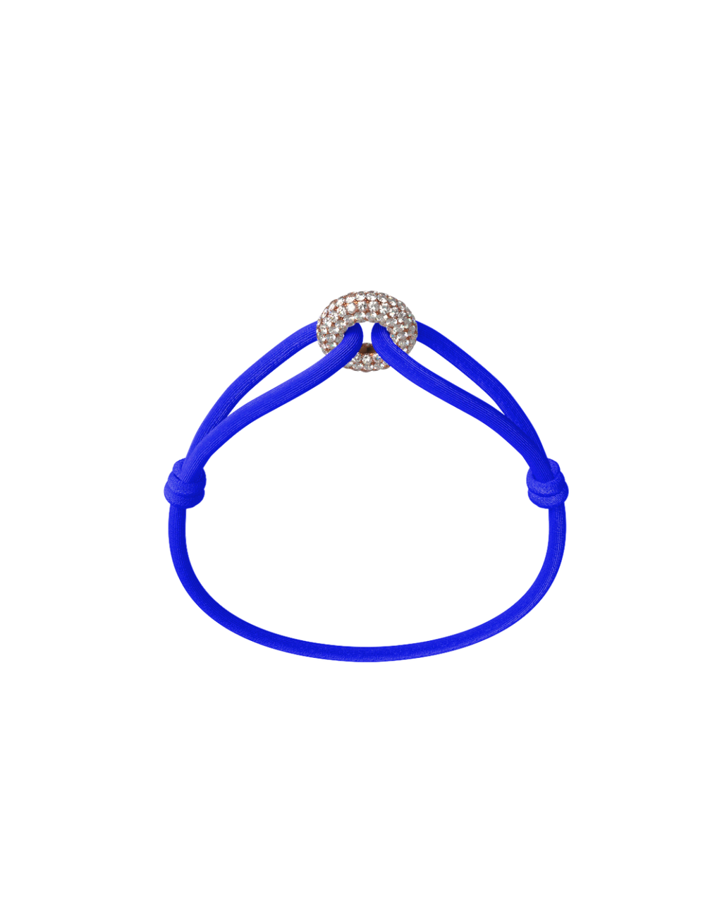 Rose Soho Pave Cord Bracelet