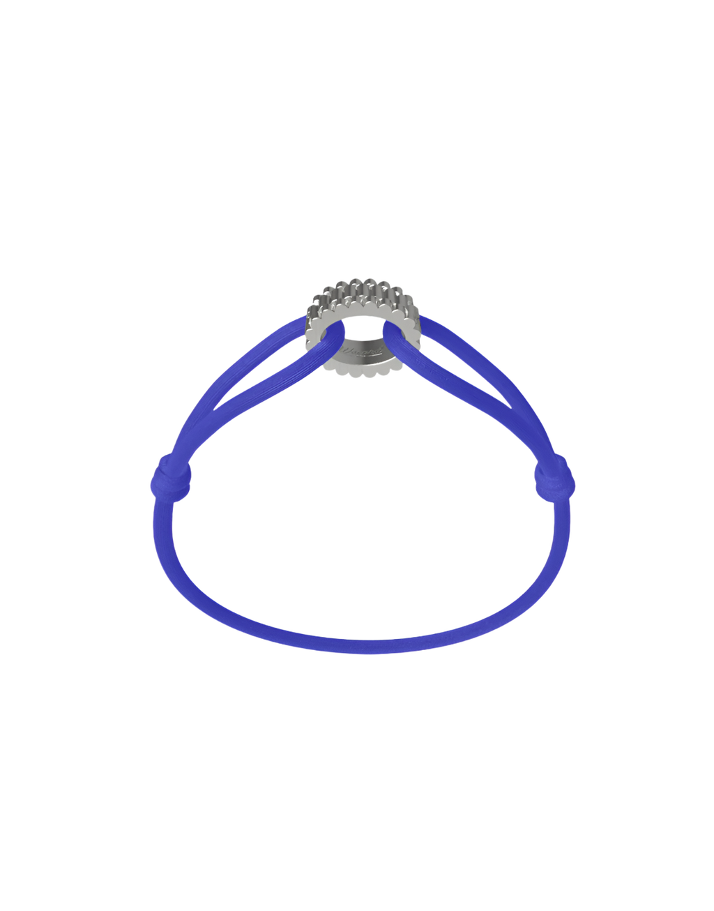 Regent Cord Bracelet in Sterling Silver