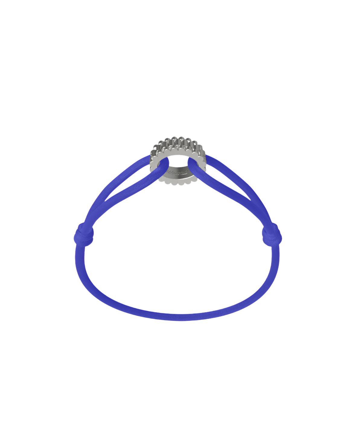 Regent Cord Bracelet in Sterling Silver