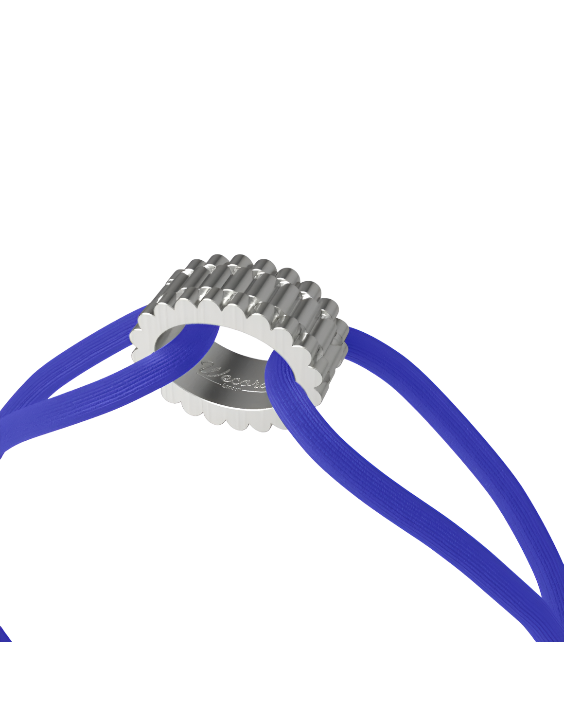 Regent Cord Bracelet in Sterling Silver