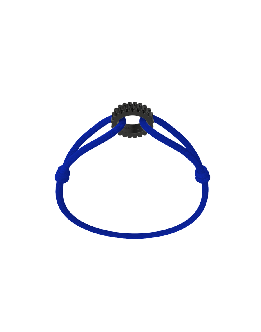 Carbon Regent Cord Bracelet