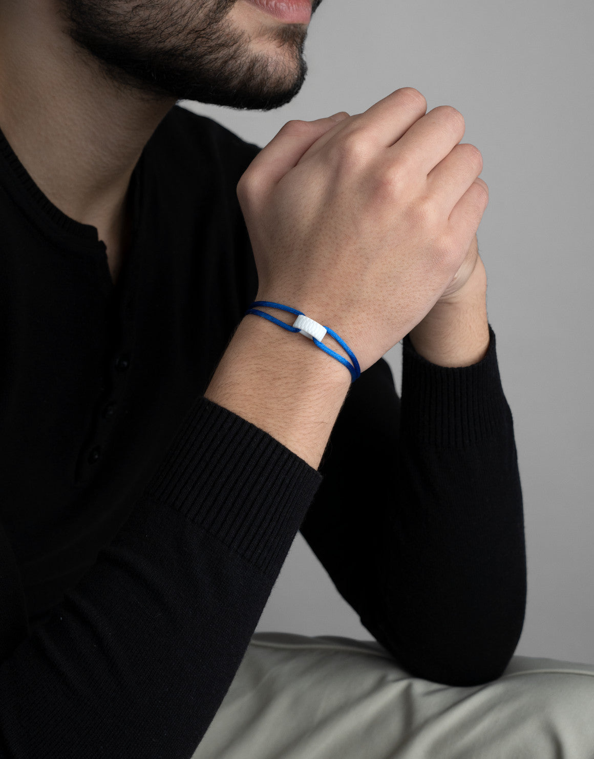 Cord Bracelet in Snow