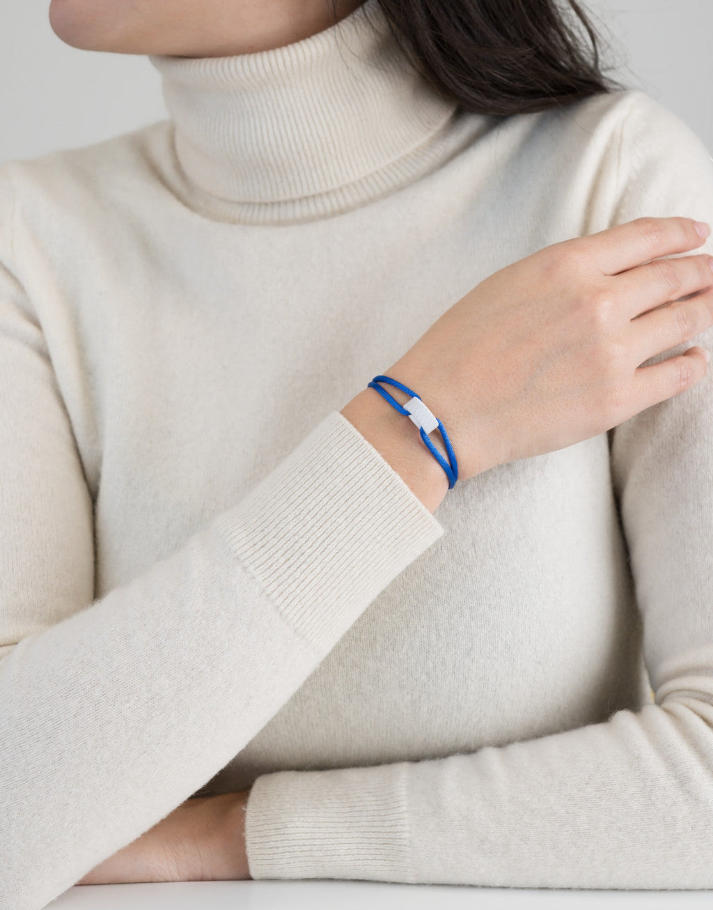 Cord Bracelet in Snow