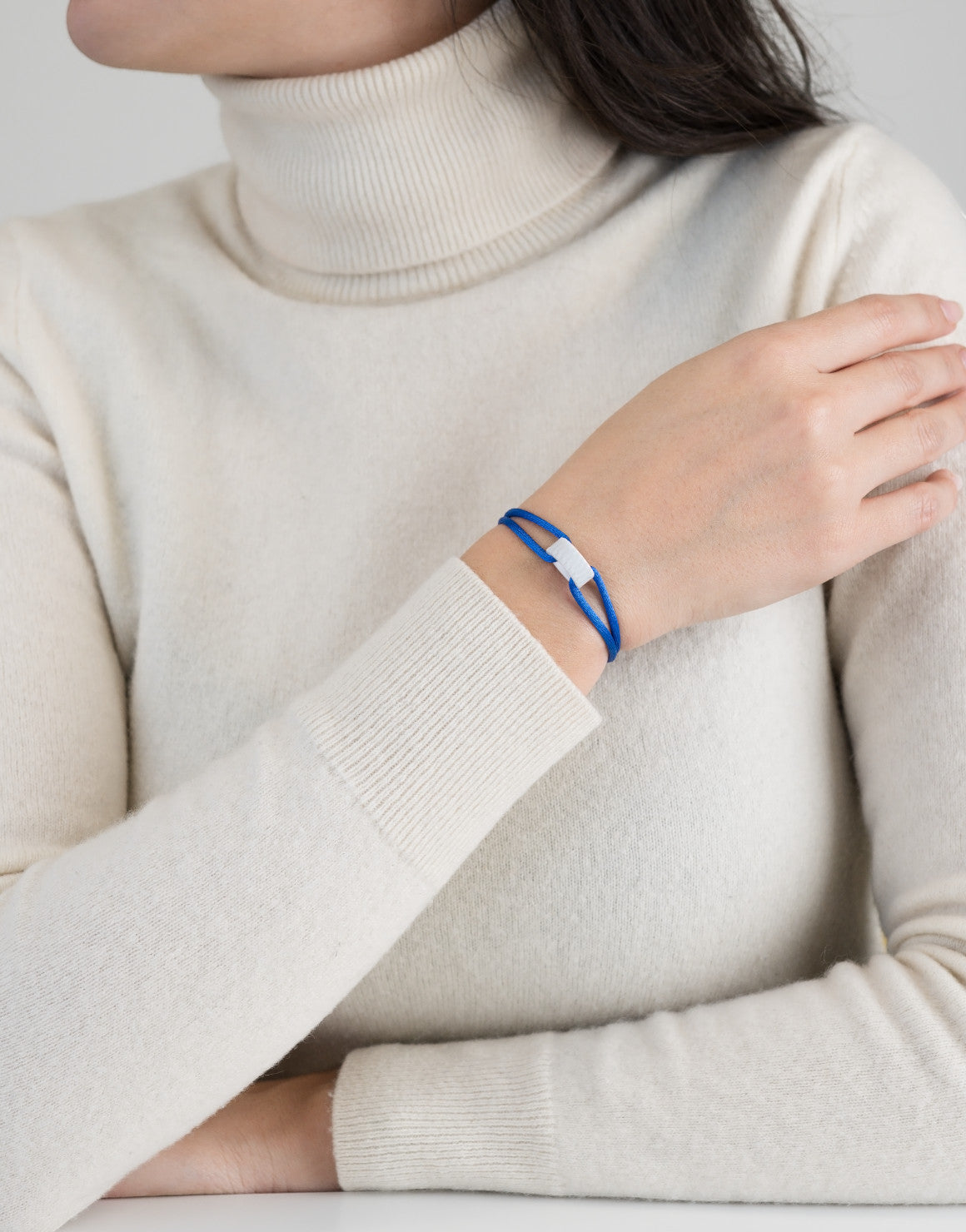 Cord Bracelet in Snow