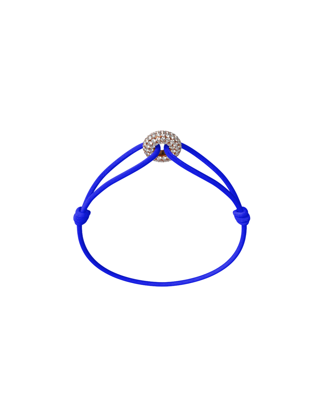 Mini Rose Soho Pave Cord Bracelet