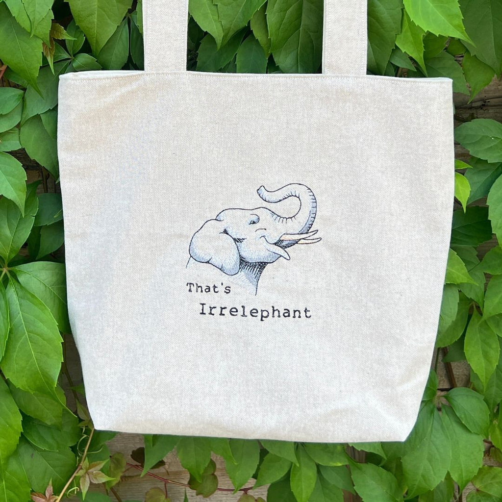 Irrelephant Tote Bag