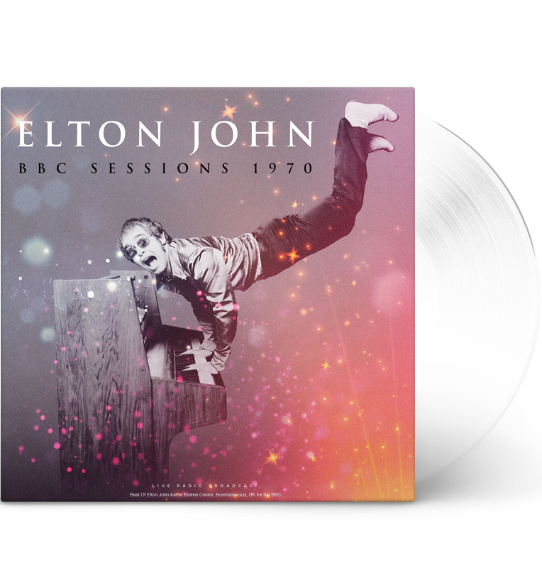Elton John BBC Sessions 1970 Limited Edition 12 Inch Album Clear Vinyl