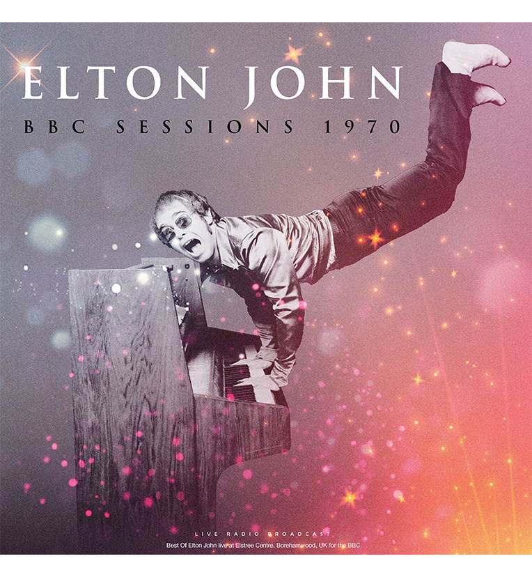 Elton John BBC Sessions 1970 Limited Edition 12 Inch Album Clear Vinyl