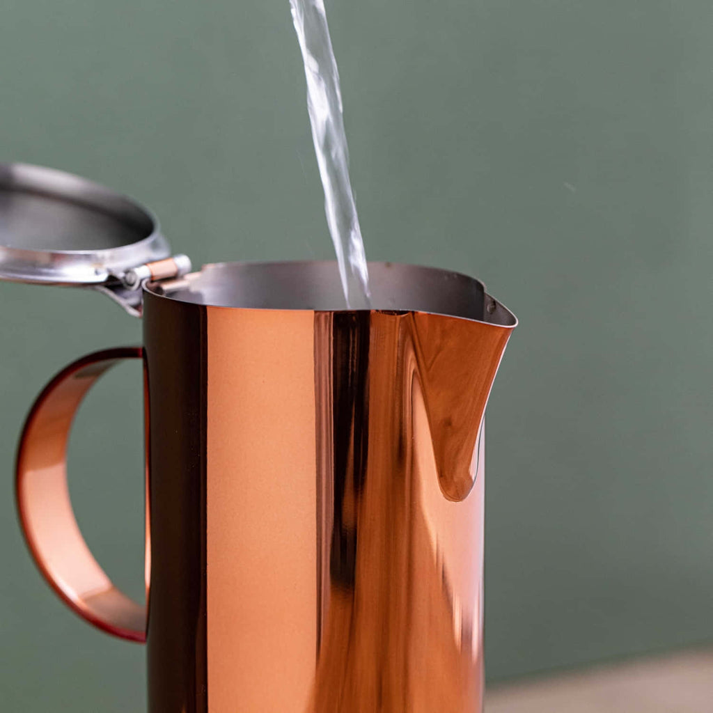 Stainless Steel Coffee Maker – Copper Finish, Gift-Ready by La Cafetière at www.brixbailey.com