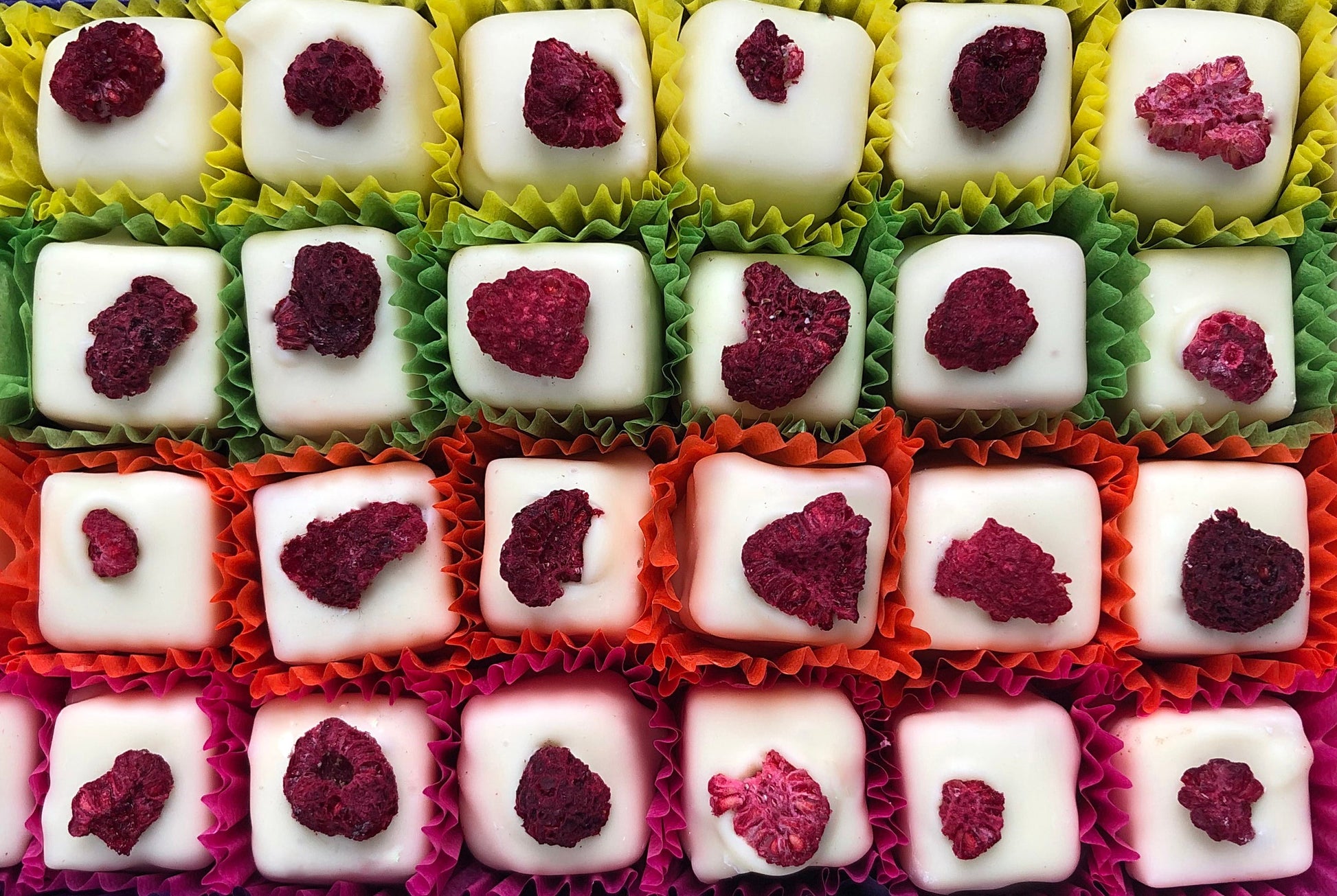 Handmade Eton Mess Chocolates