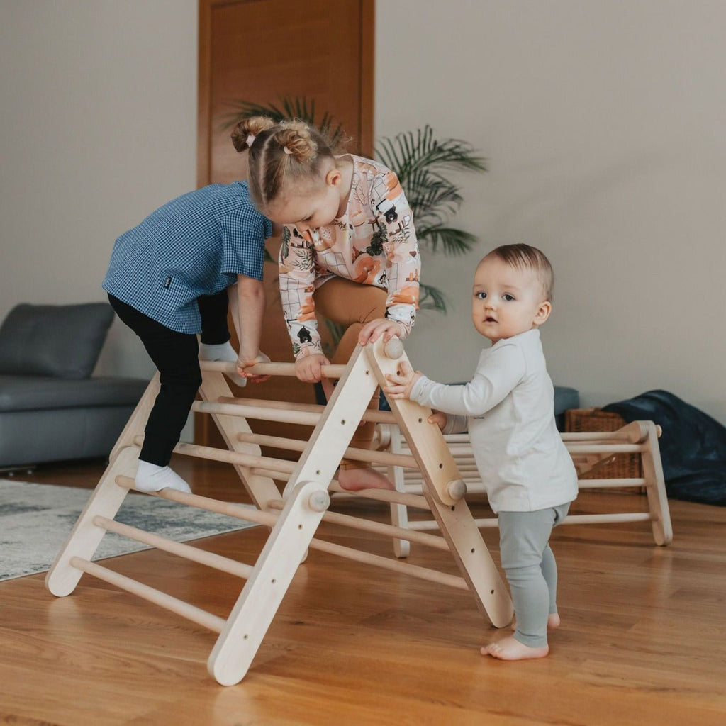 MOPITRI Climbing Triangle – Adaptable & Eco-Friendly Play Gym by Ette Tete at www.brixbailey.com