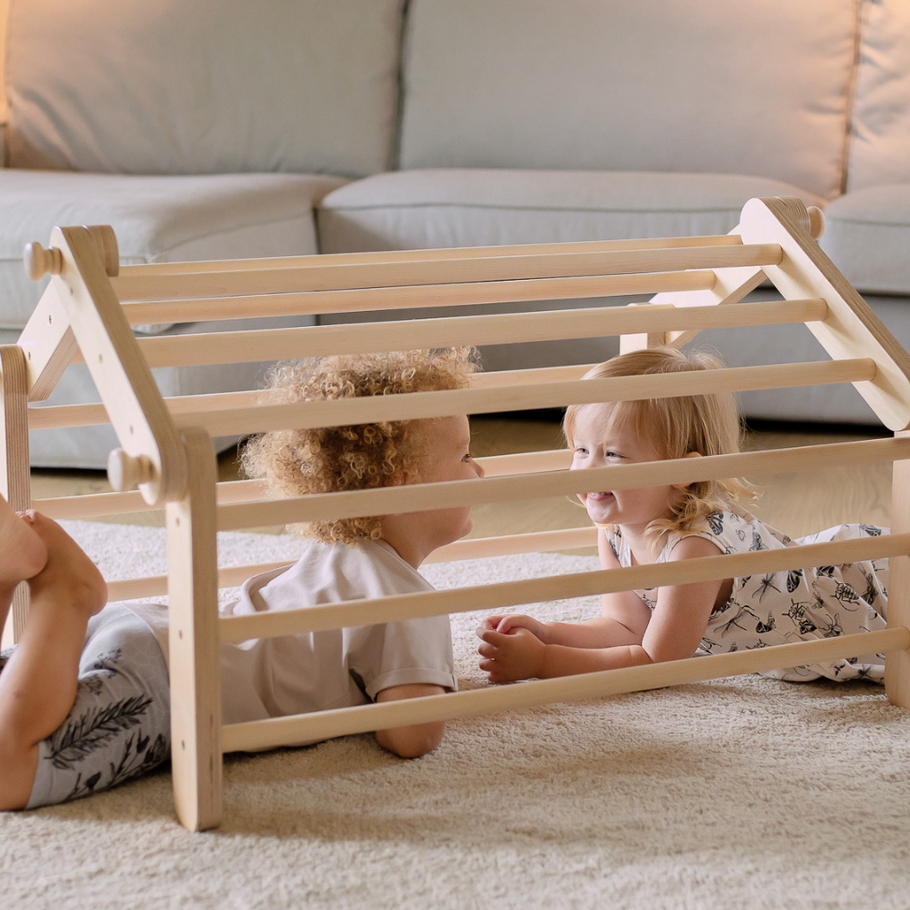 MOPITRI Climbing Triangle – Adaptive & Eco-Friendly Play Gym by Ette Tete at www.brixbailey.com