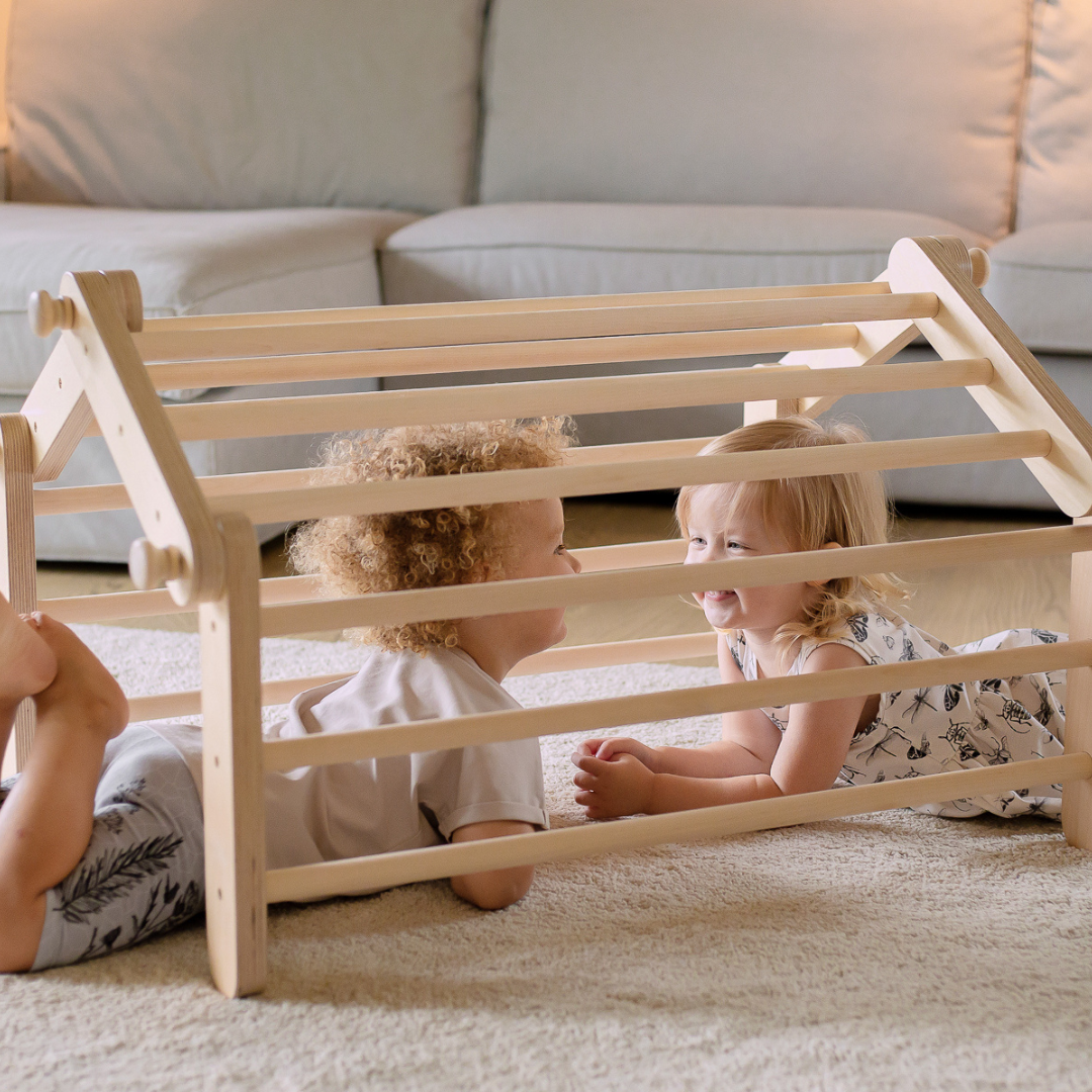 MOPITRI Climbing Triangle – Adaptive & Eco-Friendly Play Gym by Ette Tete at www.brixbailey.com