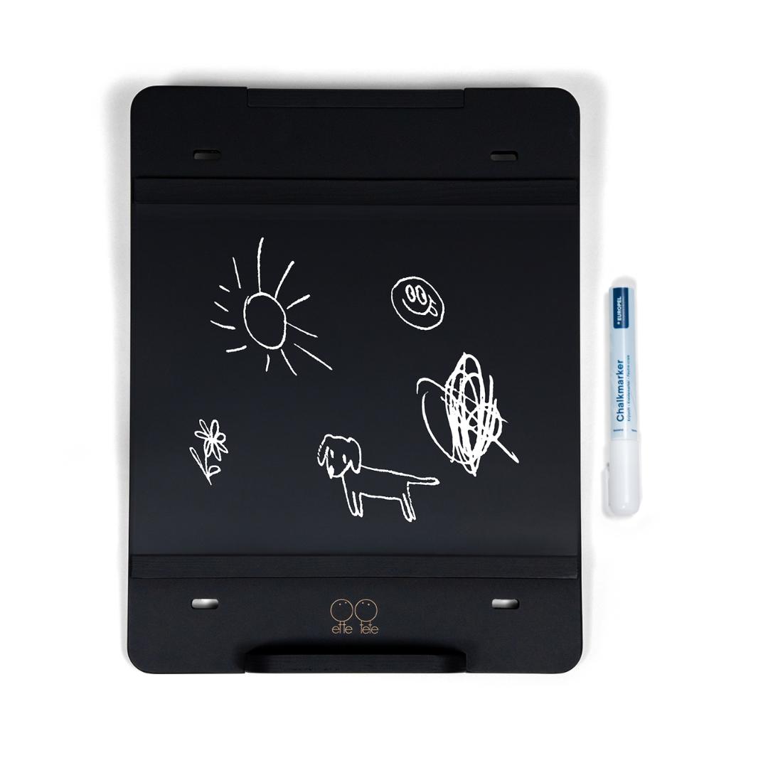 Dual-Purpose Kids’ Drawing Blackboard – Creative & Educational by Ette Tete at www.brixbailey.com