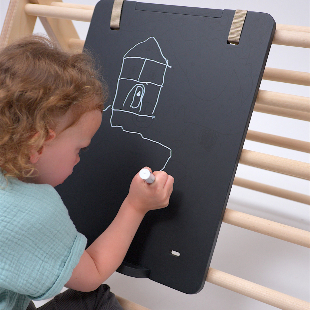 Drawing Blackboard for Kids – Montessori-Inspired & Dual-Sided by Ette Tete at www.brixbailey.com