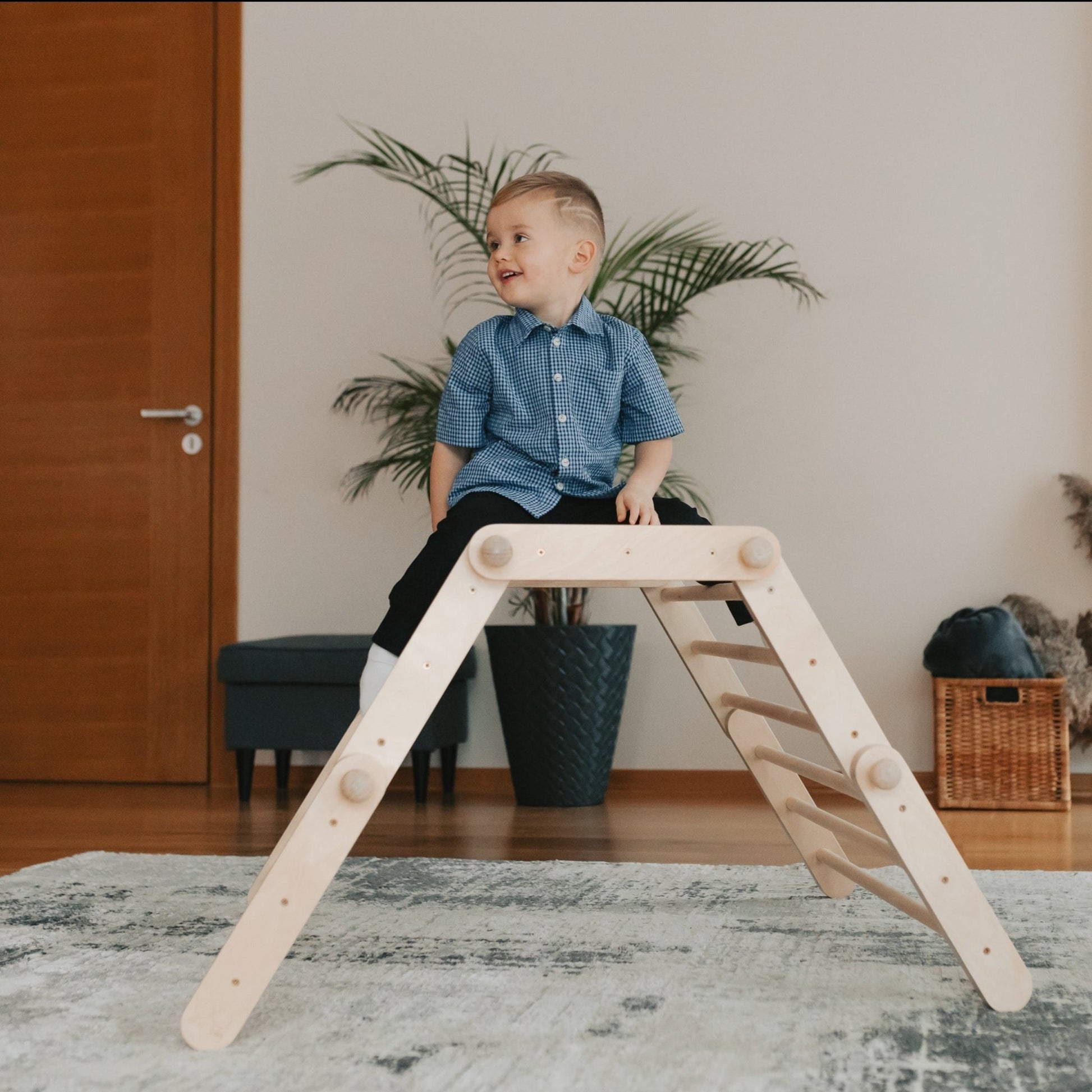 MOPITRI Transformable Climbing Triangle – Safe & Creative Play by Ette Tete at www.brixbailey.com
