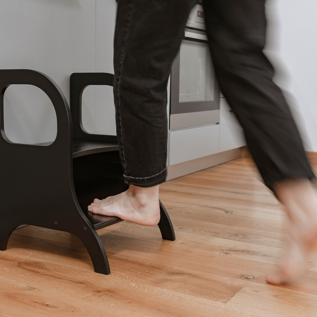 MIIMO Adjustable Step Stool – Montessori-Inspired for Family Use by Ette Tete at www.brixbailey.com