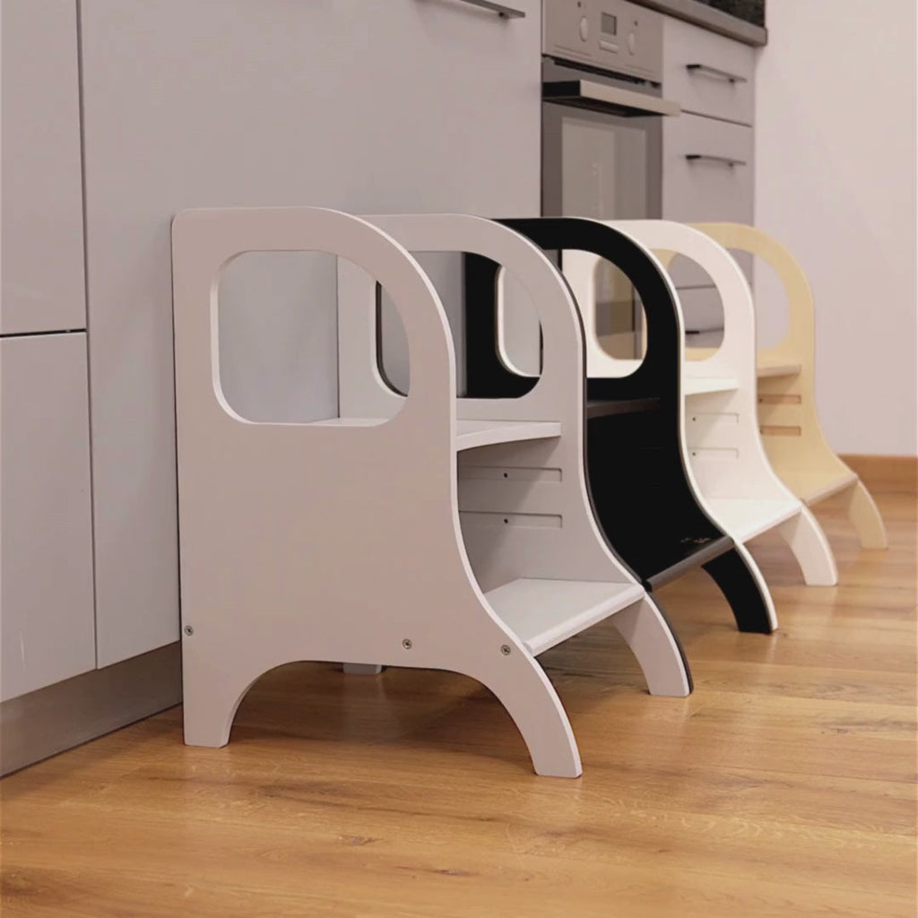 MIIMO Adjustable Montessori Step Stool - Safe & Versatile by Ette Tete at www.brixbailey.com