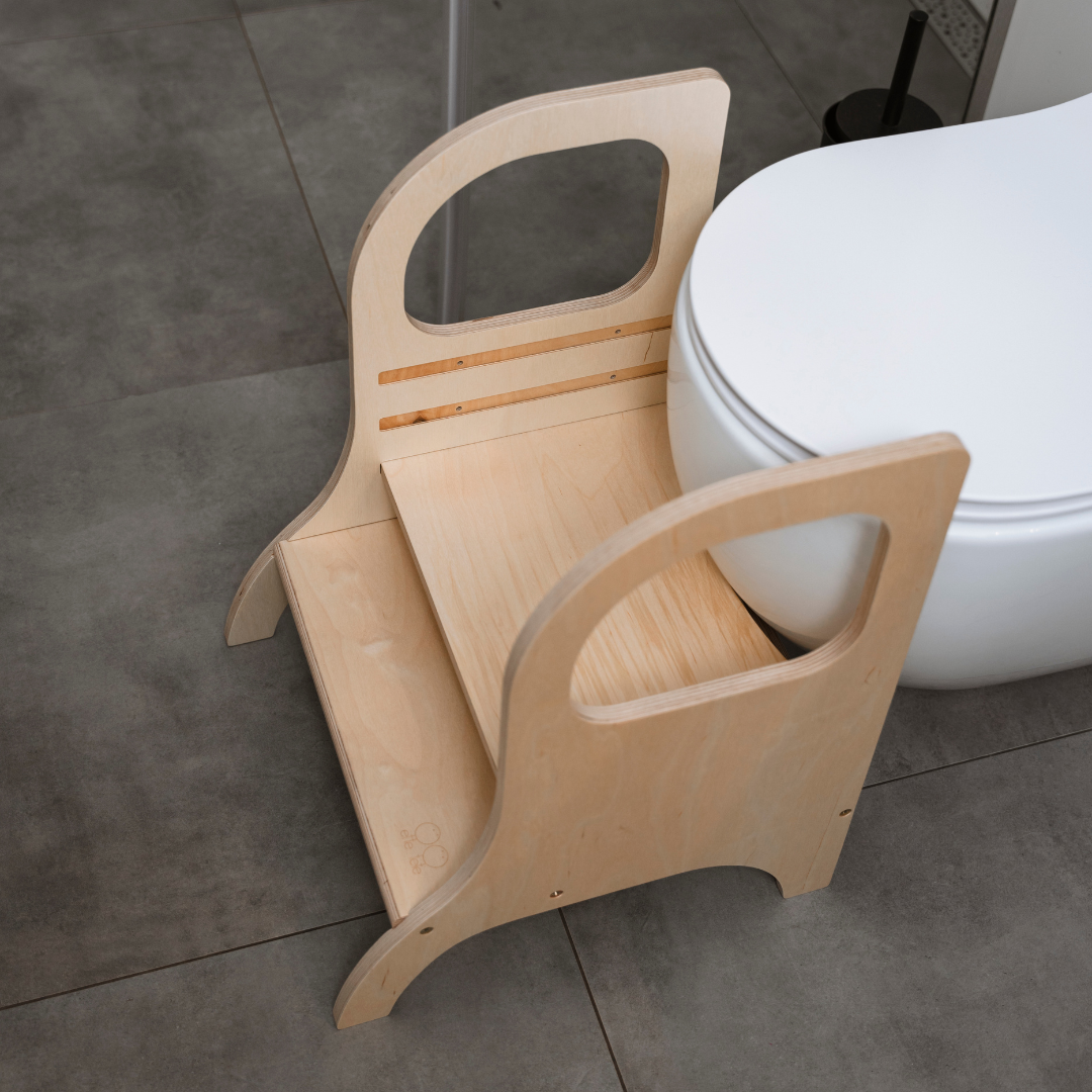 MIIMO Adjustable Step Stool – Safe & Versatile for Families by Ette Tete at www.brixbailey.com