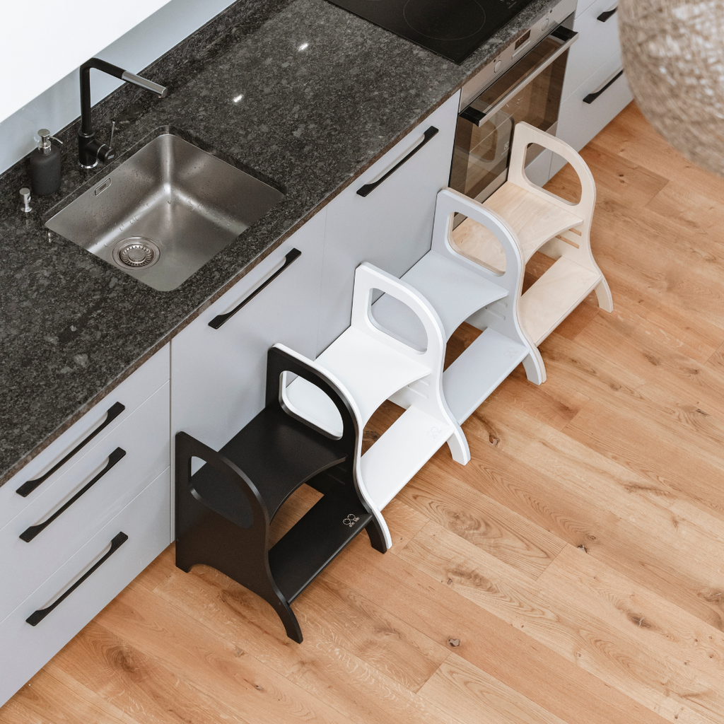 MIIMO Adjustable Step Stool – Montessori-Inspired & Versatile by Ette Tete at www.brixbailey.com