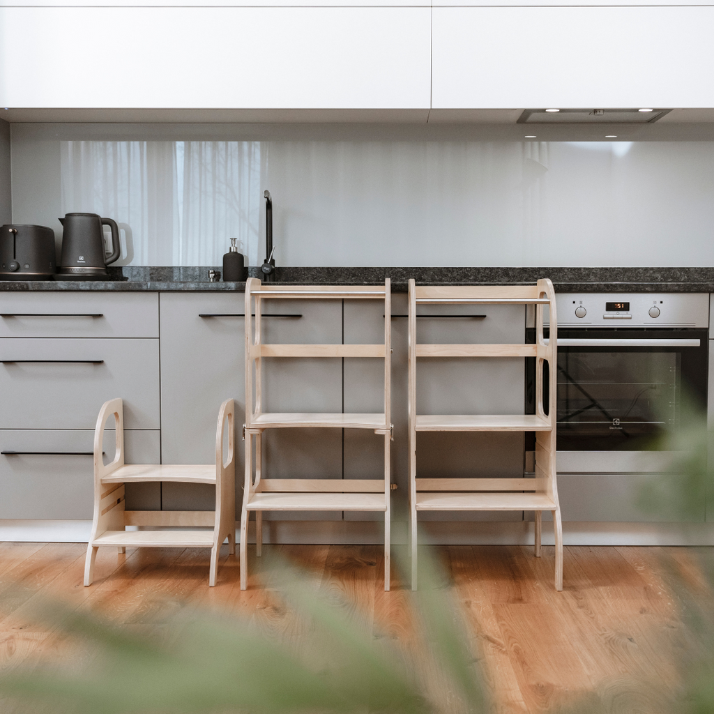 MIIMO Adjustable Step Stool – Montessori-Inspired & Family Safe by Ette Tete at www.brixbailey.com