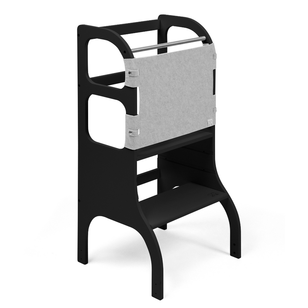 Toddler Safety Net for Helper Towers – Eco-Friendly & Easy Attach by Ette Tete at www.brixbailey.com